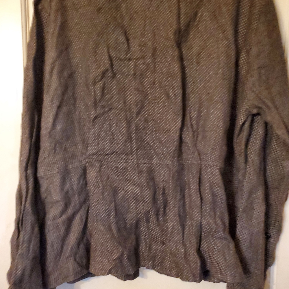 FLAX Jeanne Engelhart  Angle Art Jacket L - Picture 3 of 3